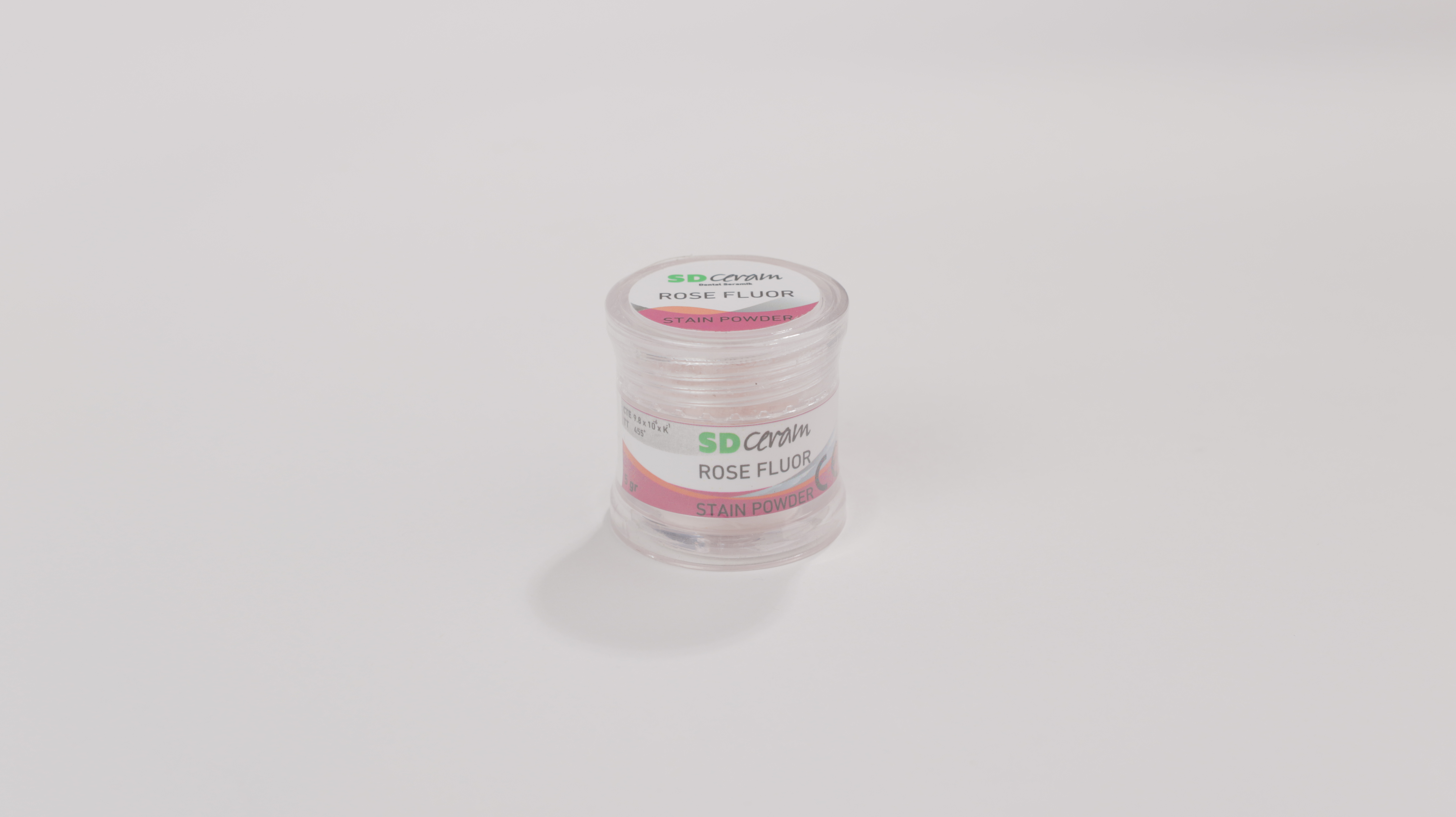 Краситель порошкообразный зуботехнический Stain Rose 5 г, SD Ceram