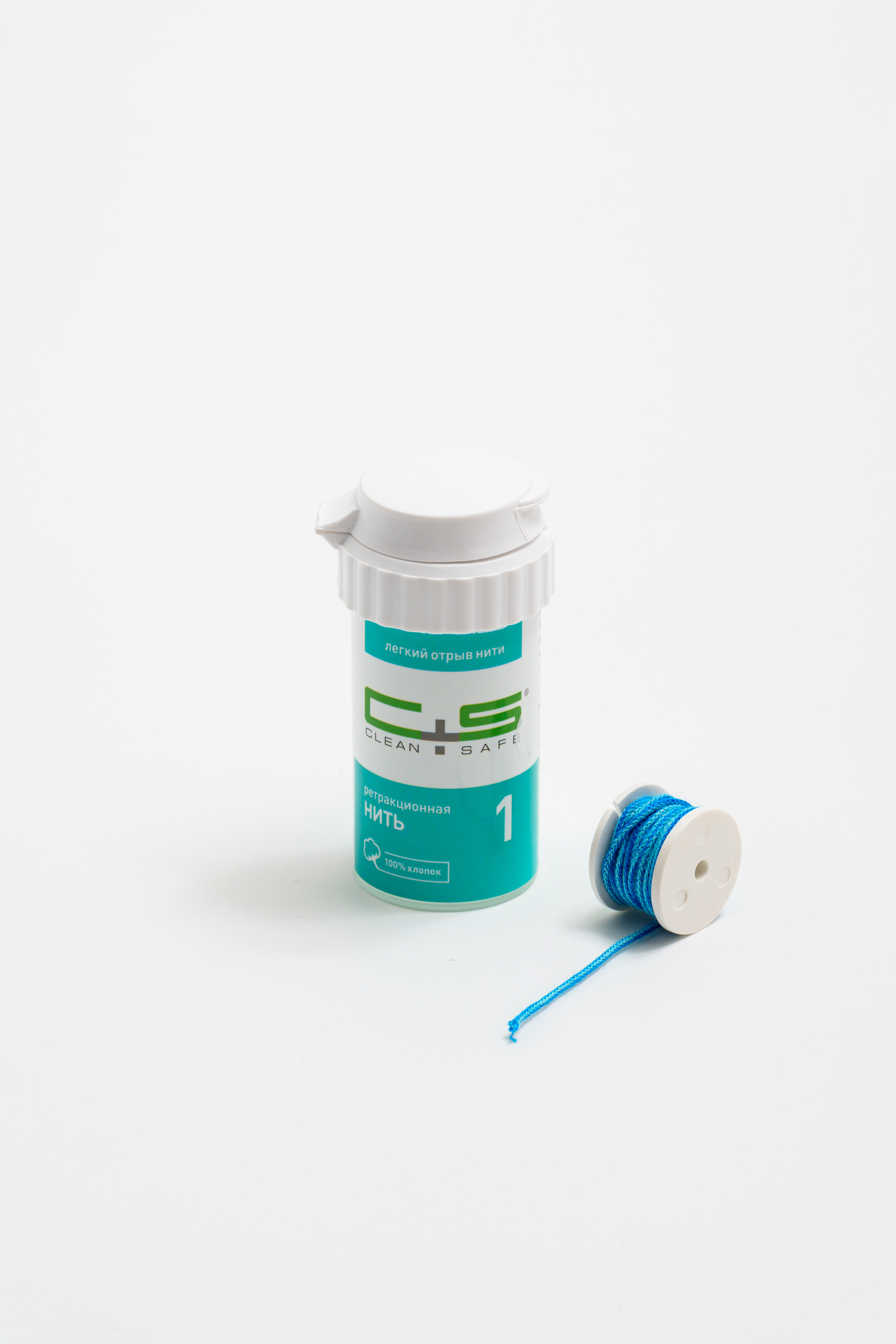 Нить стоматологическая ретракционная Clean+Safe ProfiCord, размер : 1