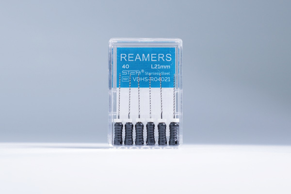 Ручные эндодонтические инструменты STEA Reamers, стальные, 21 мм, размер 40