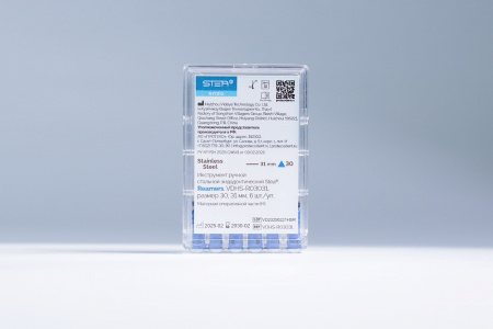 Ручные эндодонтические инструменты STEA Reamers, стальные, 31 мм, размер 30