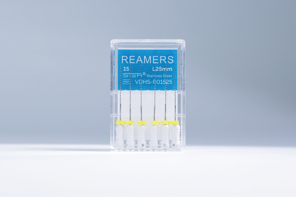 Ручные эндодонтические инструменты STEA Reamers, стальные, 25 мм, размер 15