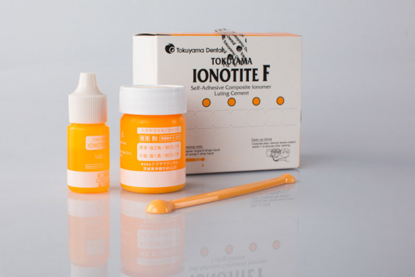 Гибридный стеклоиономерный цемент Ionotite F, набор